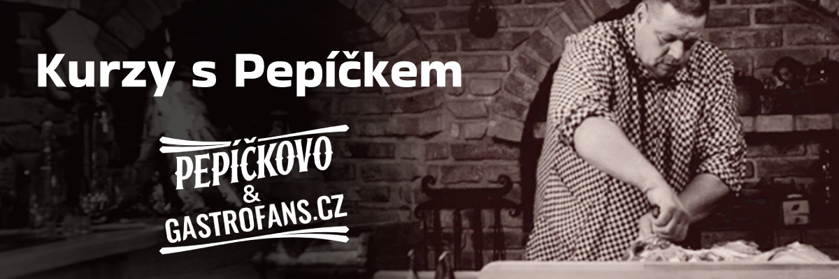 Společné logo Gastrofans × Pepíčkovo řeznictví